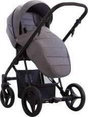 Детская коляска 2 в 1 Bebetto FLAVIO 11 gray linen